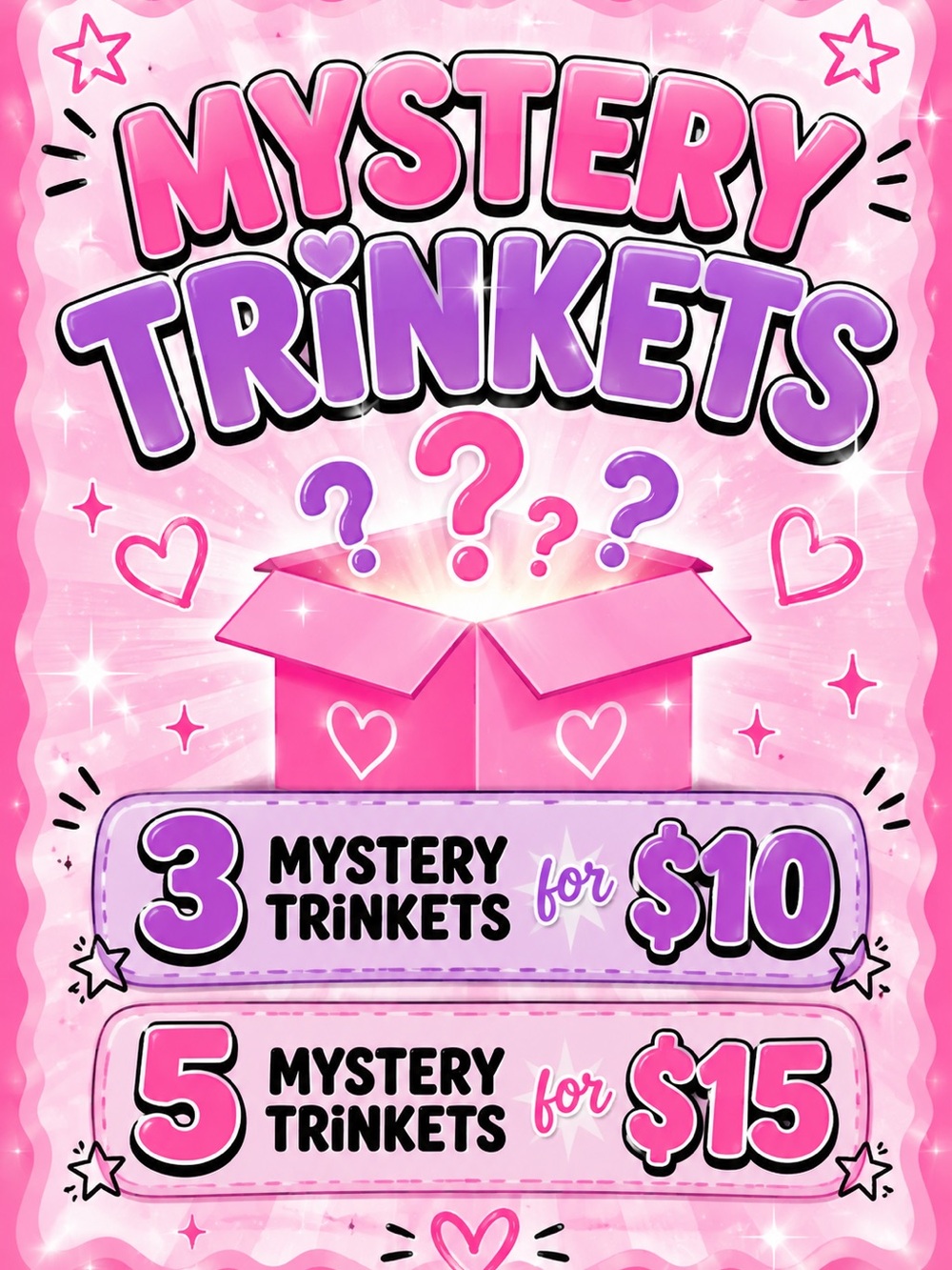 Mystery trinkets